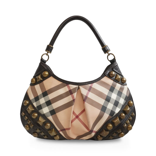 Burberry Alverton Handbags Check Shoulder Bag