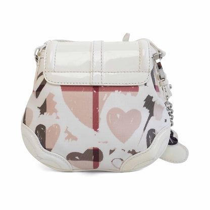 Burberry Handbags Leather Red Crossbody Bag