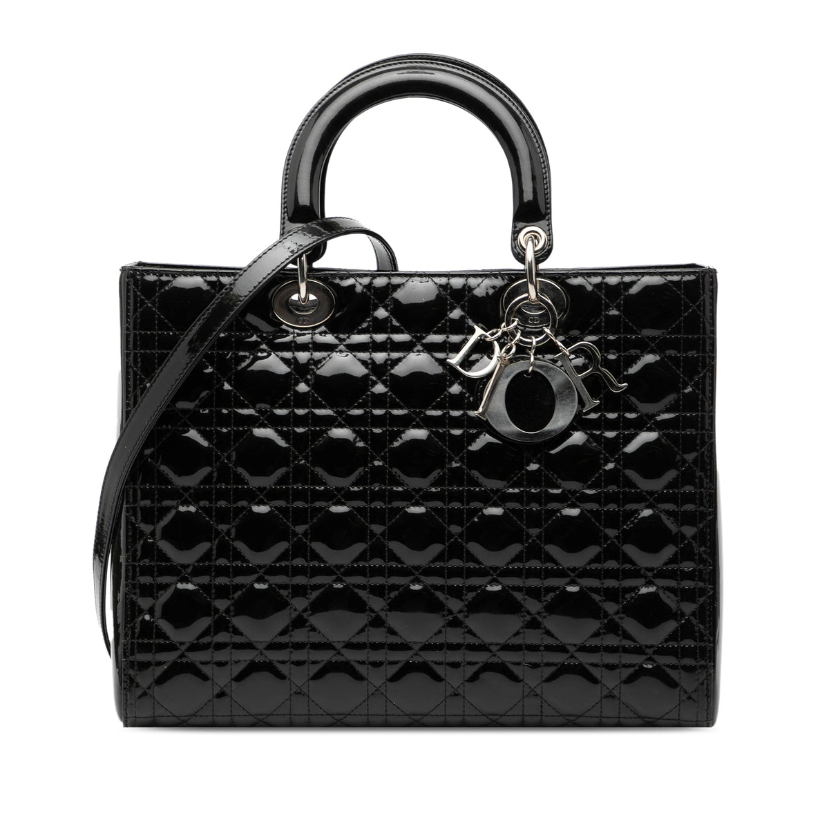Dior Lady Dior Cannage Black Handbag Style 3 Rovelle Bags