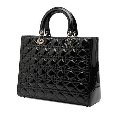 Dior Lady Dior Cannage Black Handbag Style 3 Rovelle Bags