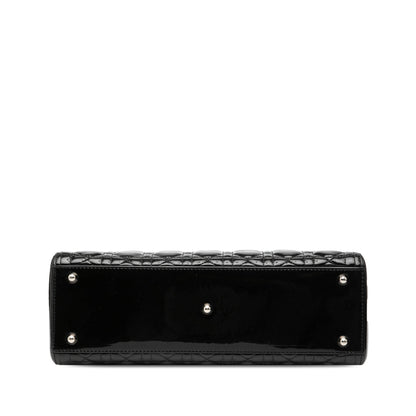 Dior Lady Dior Cannage Black Handbag Style 3 Rovelle Bags