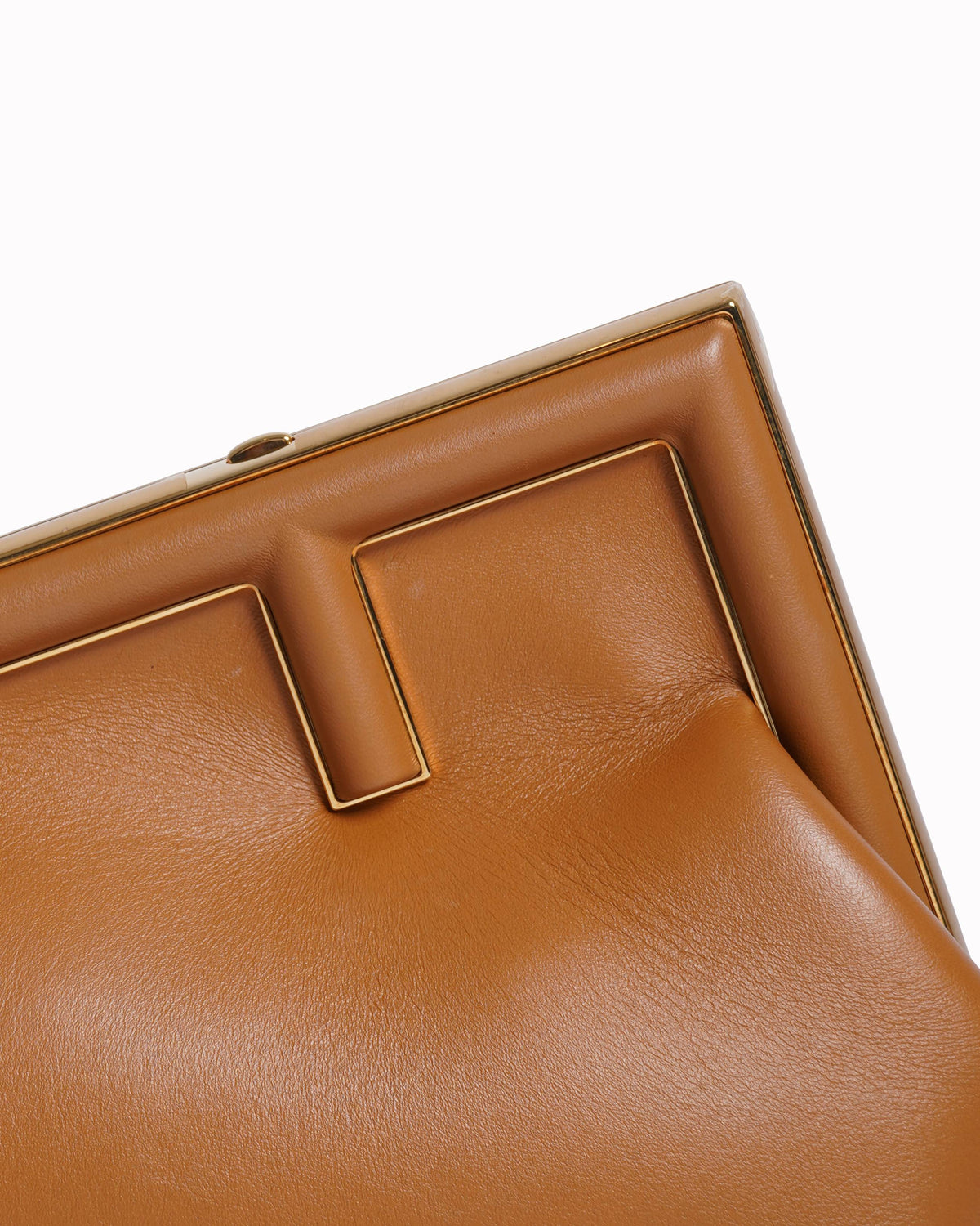 Fendi first small leather bag in tan Rovelle Bags