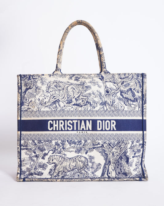 Christian Dior Large Book Tote Rovelle Bags
