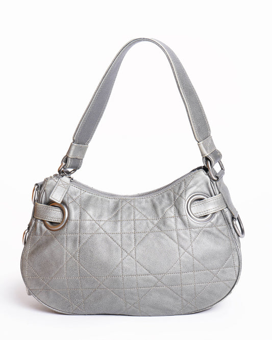 Christian Dior Cannage Leather Hobo Bag Rovelle Bags