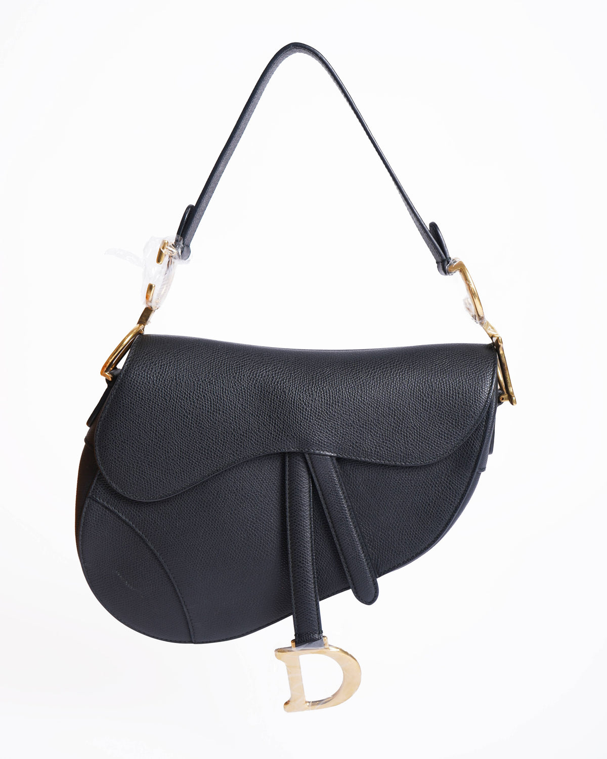 Christian Dior Saddle Bag In Black Rovelle Bags