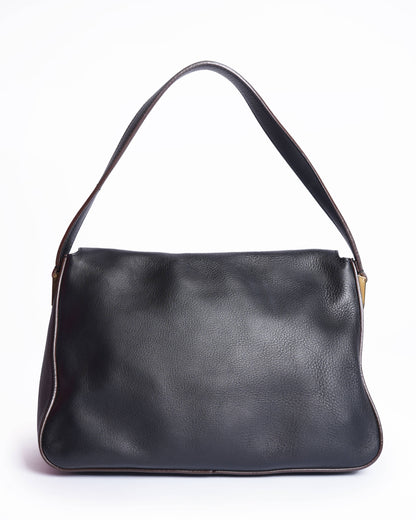 Fendi Big Mamma black leather shoulder bag Rovelle Bags