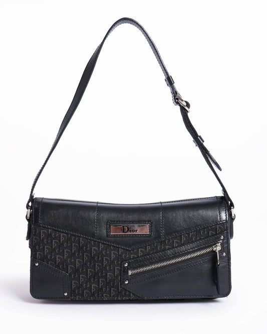 Christian Dior Street Chic Black Shoulder Bag Rovelle Bags