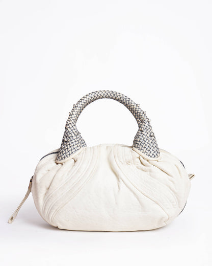 Fendi Spy Handbag In White Rovelle Bags