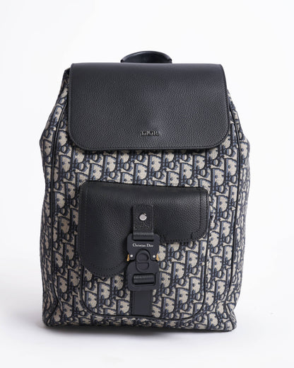 New Christian Dior Saddle Backpack With Flap Rovelle Bags