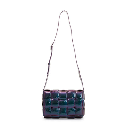 Bottega Veneta 2026 Holographic Glossy Nail Polish Nappa Intrecciato Padded Cassette Bag