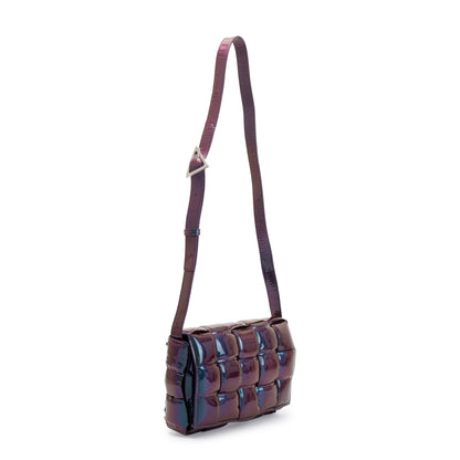 Bottega Veneta 2026 Holographic Glossy Nail Polish Nappa Intrecciato Padded Cassette Bag