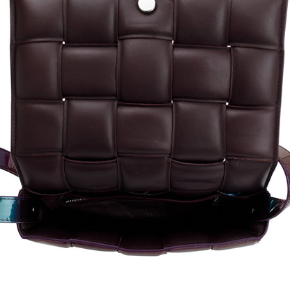 Bottega Veneta 2026 Holographic Glossy Nail Polish Nappa Intrecciato Padded Cassette Bag