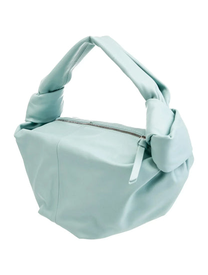 BOTTEGA VENETA CALFSKIN LEATHER DOUBLE KNOT MINI BAG