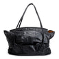 Bottega Veneta Black Maxi Intrecciato Leather Large Arco Slouch Bag