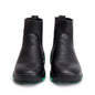 Bottega Veneta Black Nappa Leather Chelsea Boots, Size 40