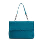 Bottega Veneta Blue Large Intrecciato Olimpia Bag