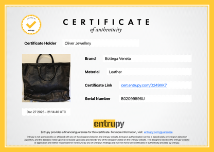 Bottega Veneta Brown Perforated Nappa Leather Tote