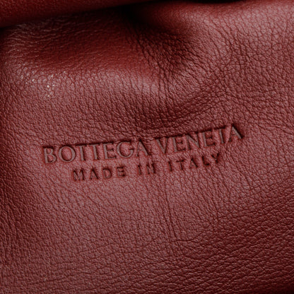 Bottega Veneta Burgundy Calfskin Leather The Mini Pouch