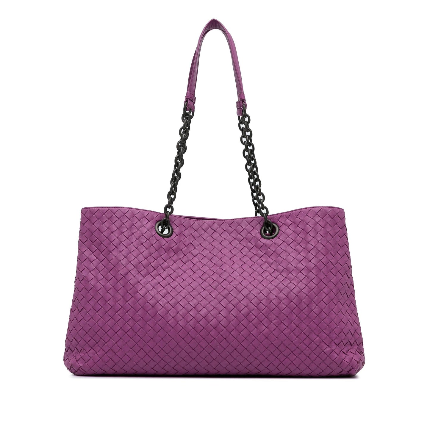 Luxury Bottega Veneta Intrecciato Chain Tote Bag (SHG-IICyab)