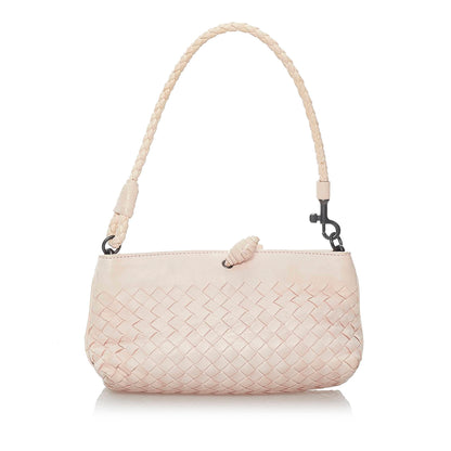 Luxury Bottega Veneta Intrecciato Leather Baguette (SHG-30241)