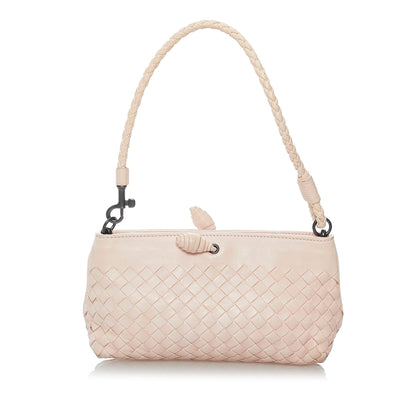 Luxury Bottega Veneta Intrecciato Leather Baguette (SHG-30241)