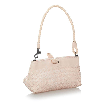 Luxury Bottega Veneta Intrecciato Leather Baguette (SHG-30241)