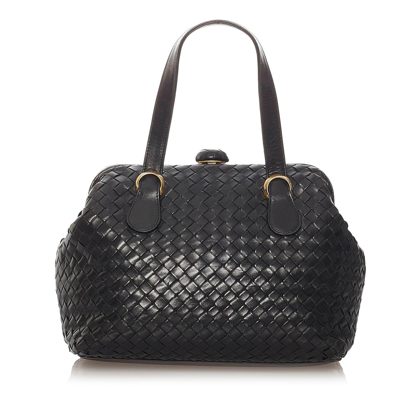 Luxury Bottega Veneta Intrecciato Leather Handbag (SHG-28319)