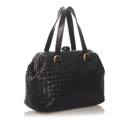 Luxury Bottega Veneta Intrecciato Leather Handbag (SHG-28319)
