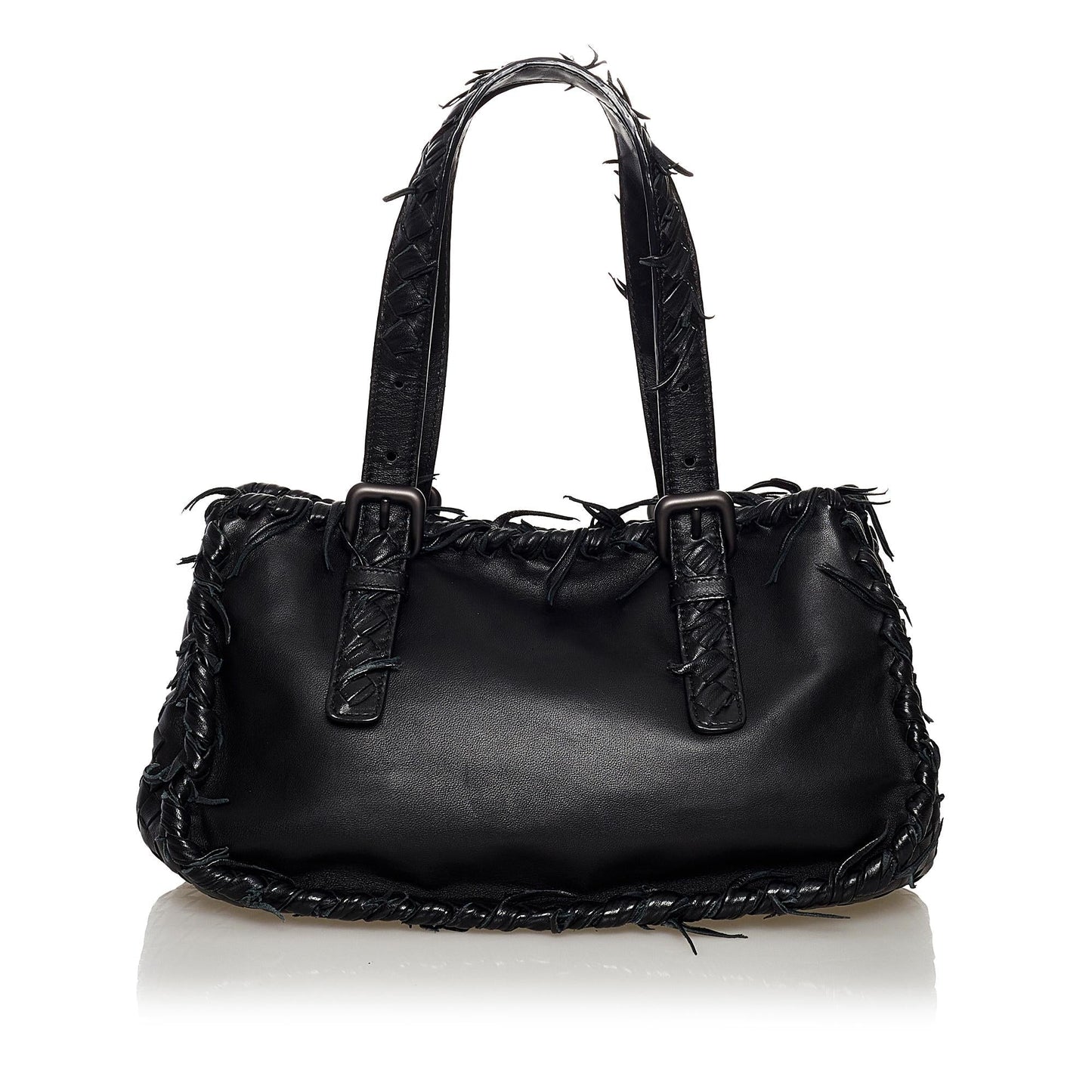 Luxury Bottega Veneta Intrecciato Leather Handbag (SHG-34649)