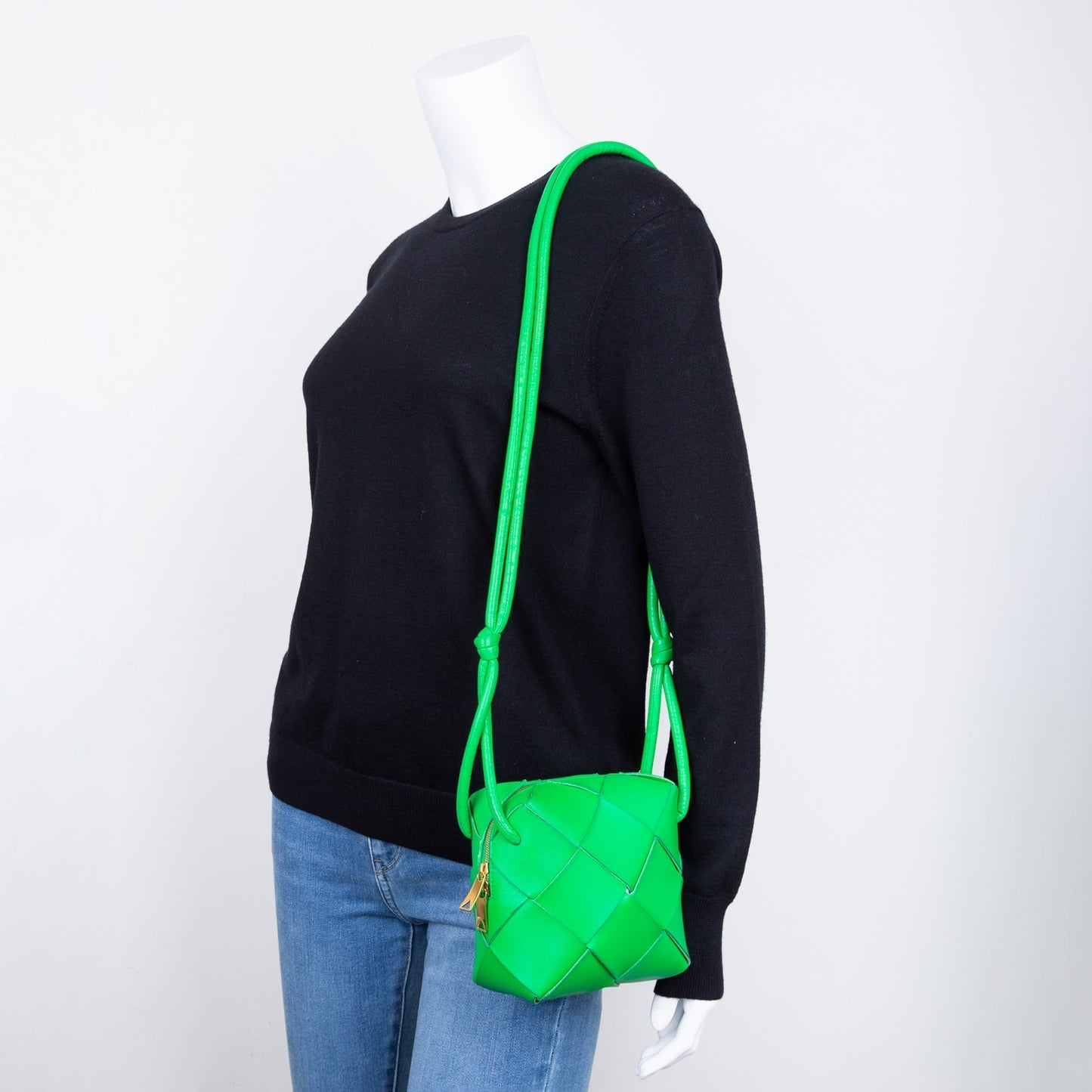 Bottega Veneta Intrecciato Mini Cassette Camera Bag