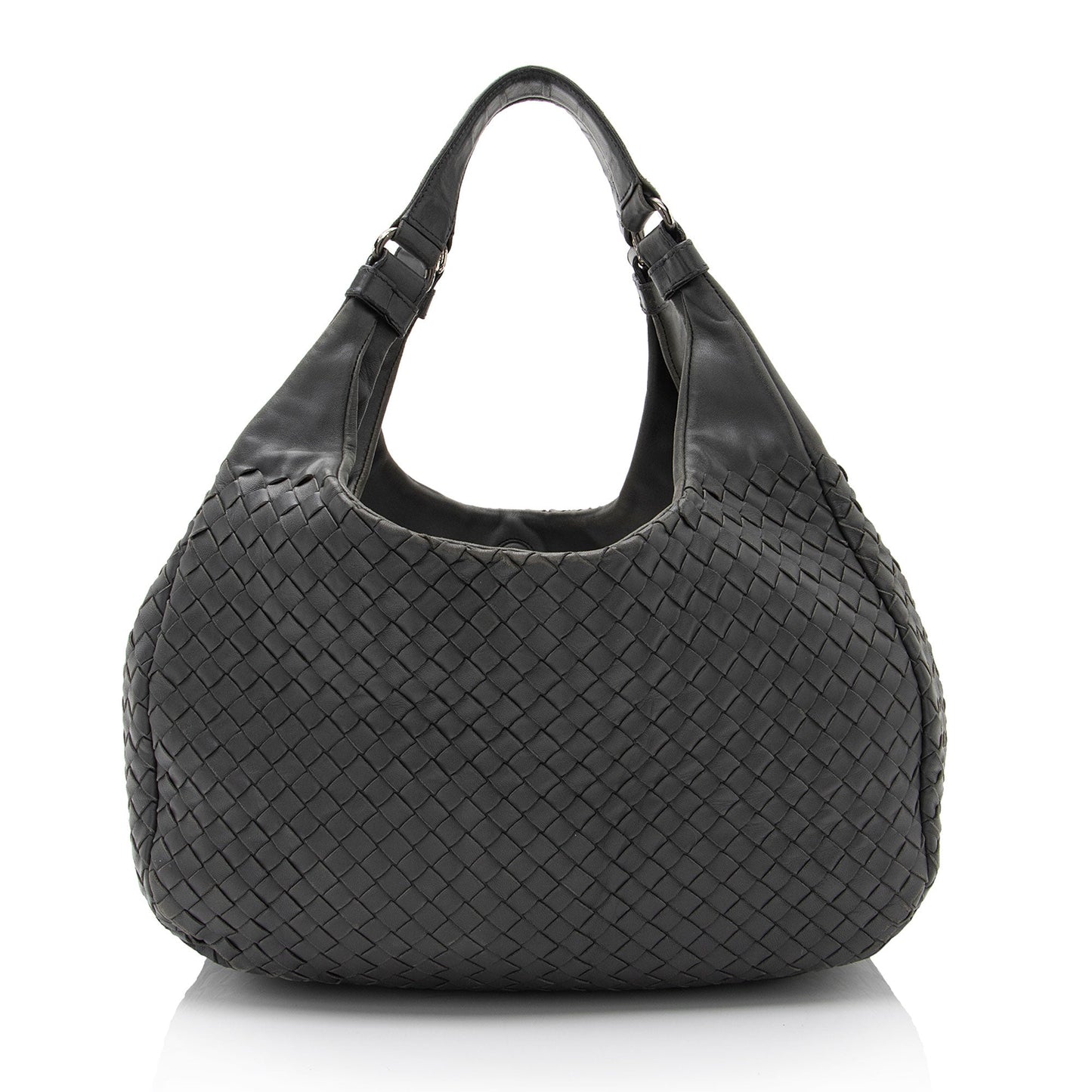 Luxury Bottega Veneta Intrecciato Nappa Campana Medium Shoulder Bag (SHF-a7yNeU)