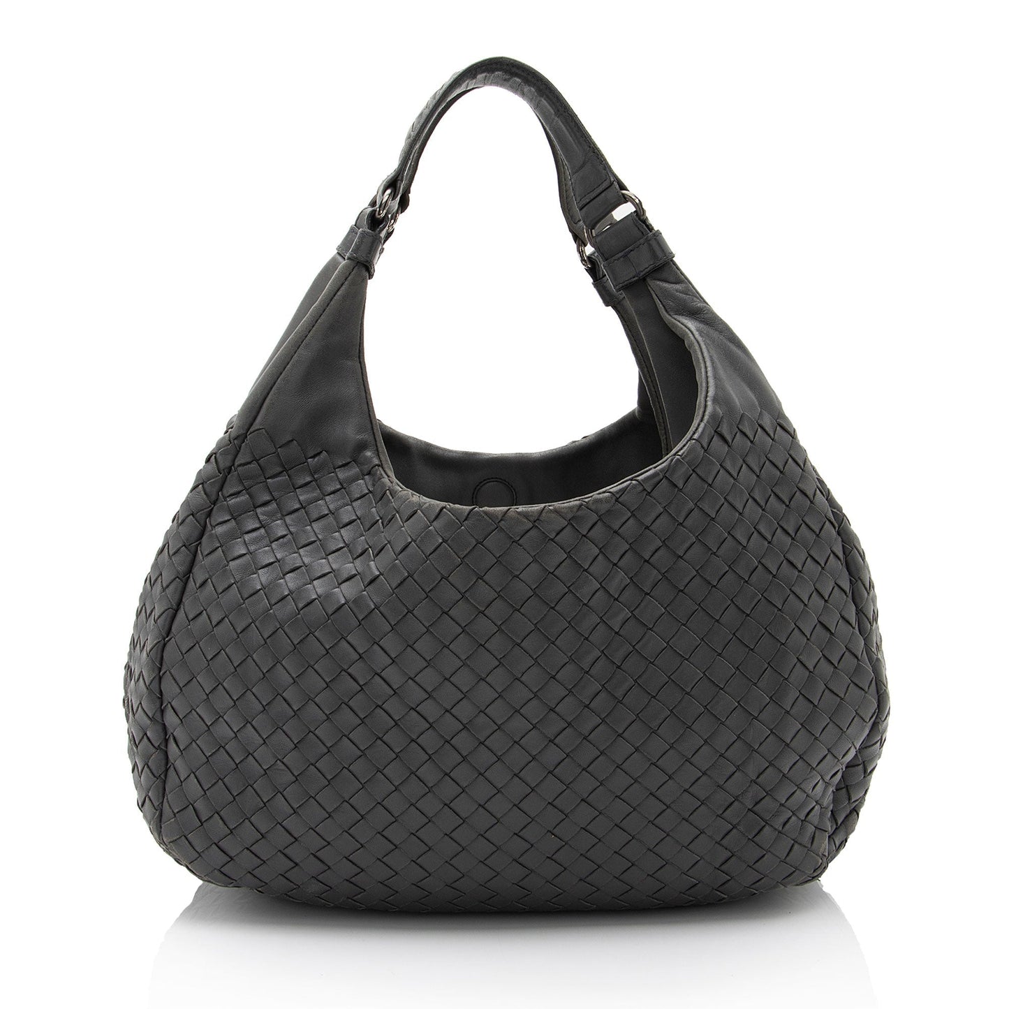 Luxury Bottega Veneta Intrecciato Nappa Campana Medium Shoulder Bag (SHF-a7yNeU)
