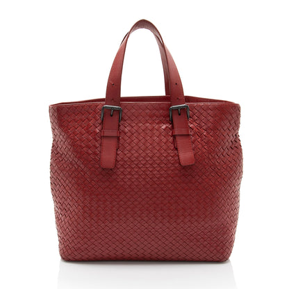 Luxury Bottega Veneta Intrecciato Nappa Cesta Large Tote (SHF-77Uwhx)