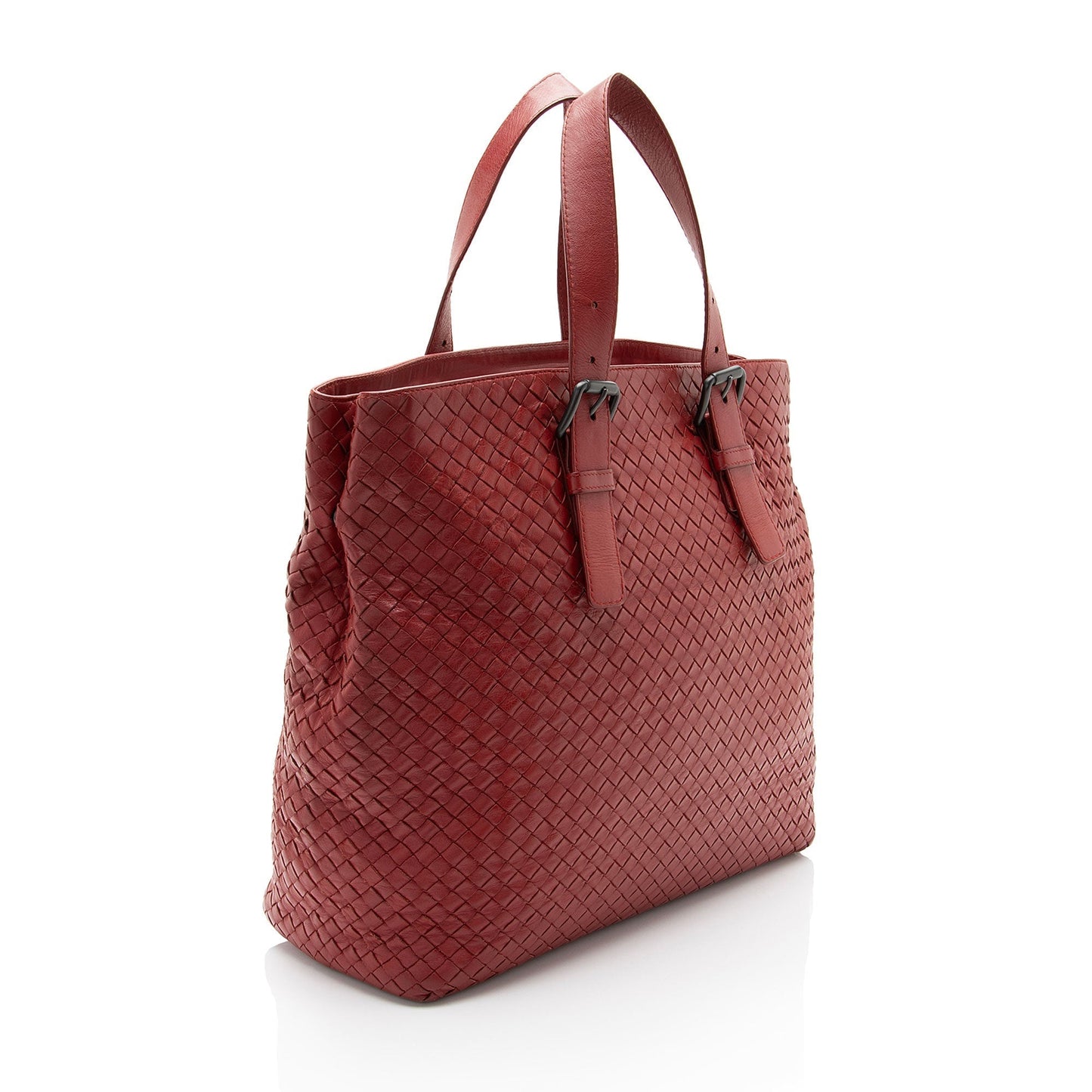 Luxury Bottega Veneta Intrecciato Nappa Cesta Large Tote (SHF-77Uwhx)