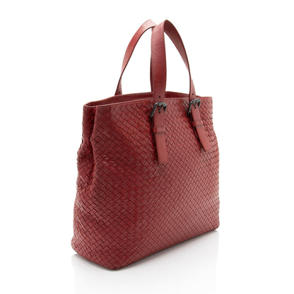 Luxury Bottega Veneta Intrecciato Nappa Cesta Large Tote (SHF-77Uwhx)