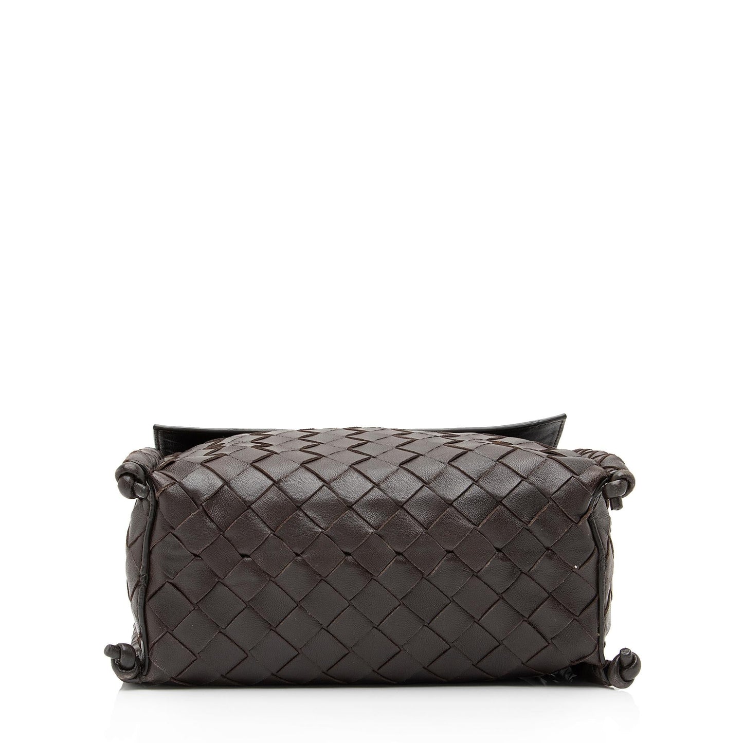 Luxury Bottega Veneta Intrecciato Nappa Small Fold Bag (SHF-23664)
