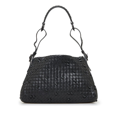 Luxury Bottega Veneta Intrecciato Nappa Naruto Knot Shoulder Bag (SHG-bziCWh)