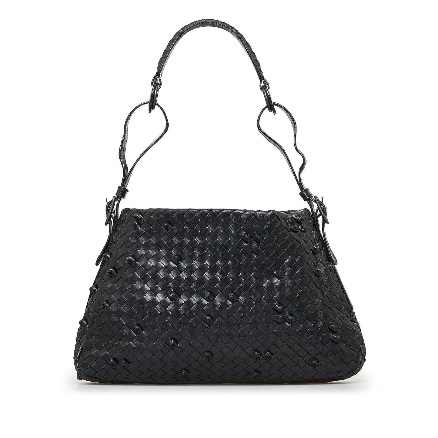 Luxury Bottega Veneta Intrecciato Nappa Naruto Knot Shoulder Bag (SHG-bziCWh)