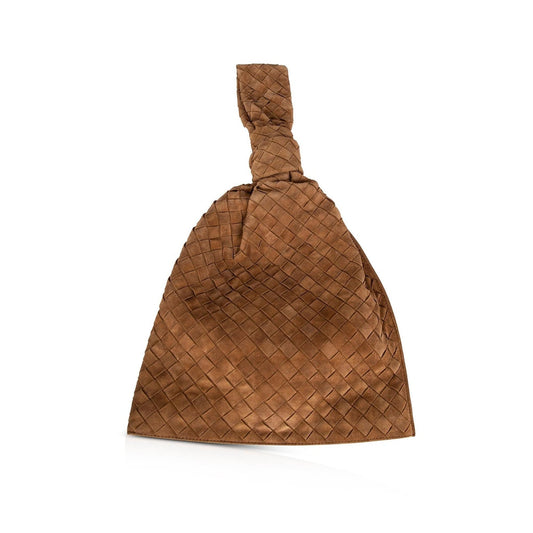 Bottega Veneta Intrecciato Suede BV Twist Bag