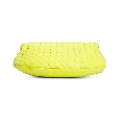 Bottega Veneta Kiwi Intrecciato Leather Teen Jodie Bag