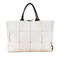 Luxury Bottega Veneta Large Maxi Intrecciato Canvas Arco Tote (SHG-LPrhp9)
