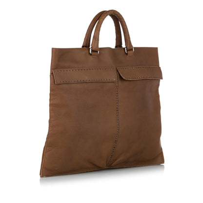 Luxury Bottega Veneta Leather Tote Bag (SHG-37794)