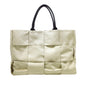 Luxury Bottega Veneta Maxi Canvas Intrecciato Arco Tote (SHG-AOF2nb)