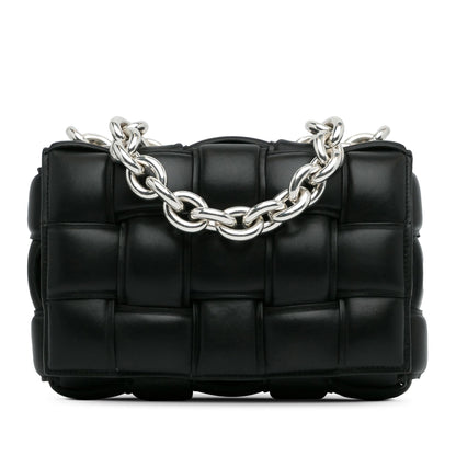 Luxury Bottega Veneta Maxi Intrecciato Padded Cassette Chain (SHG-wD104H)
