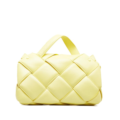 Luxury Bottega Veneta Maxi Intrecciato Padded Leather Satchel (SHG-TXVGuv)