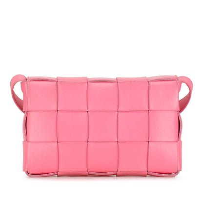 Luxury Bottega Veneta Maxi Lambskin Intrecciato Cassette Crossbody (SHG-4fFL6n)