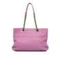 Luxury Bottega Veneta Medium Intrecciato Double Chain Tote (SHG-VXBiMk)