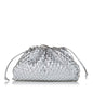 Luxury Bottega Veneta Metallic The Mini Pouch Crossbody (SHG-35139)