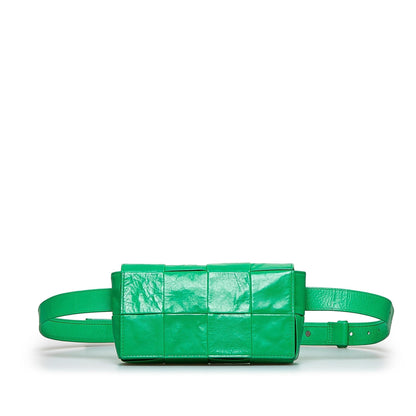 Luxury Bottega Veneta Mini Nappa Intrecciato Cassette Belt Bag (SHG-pP4LJ8)