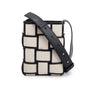 Bottega Veneta Neutral Intrecciato Canvas Leather Trim Small Cassette Bucket Bag